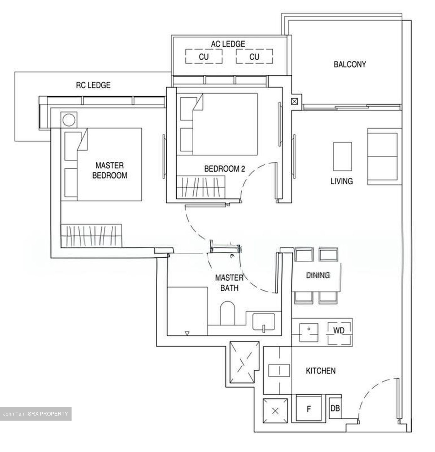 One Bernam (D2), Apartment #577086341